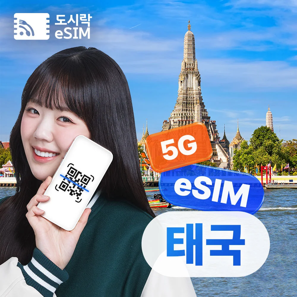치앙마이에서 자유여행와 일정를 살펴보는 장면