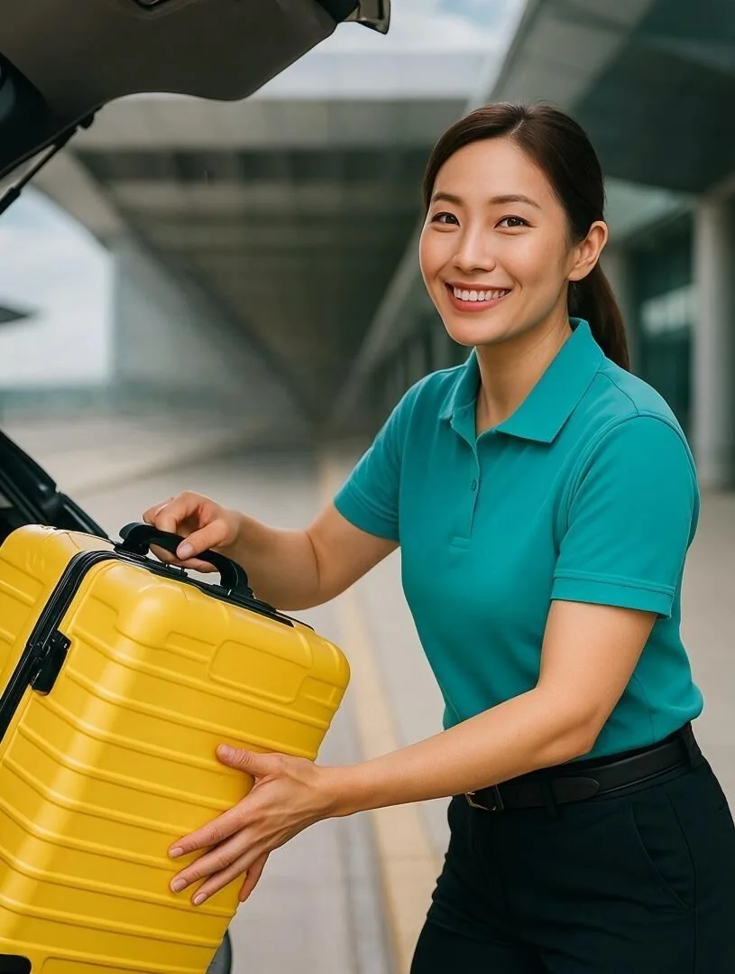 상하이 우전수향마을 여행에서 방문 이유에 맞는 동선을 살펴보는 장면